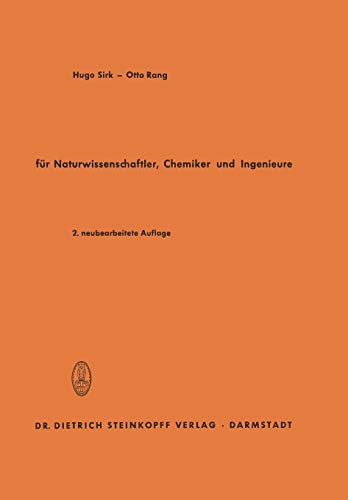 Einführung in die Vektorrechnung: Für Naturwissenschaftler, Chemiker und Ingenieure