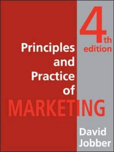 Principles and Practice of Marketing, w. CD-ROM