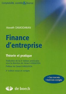 Finance d'entreprise : Théorie et pratique