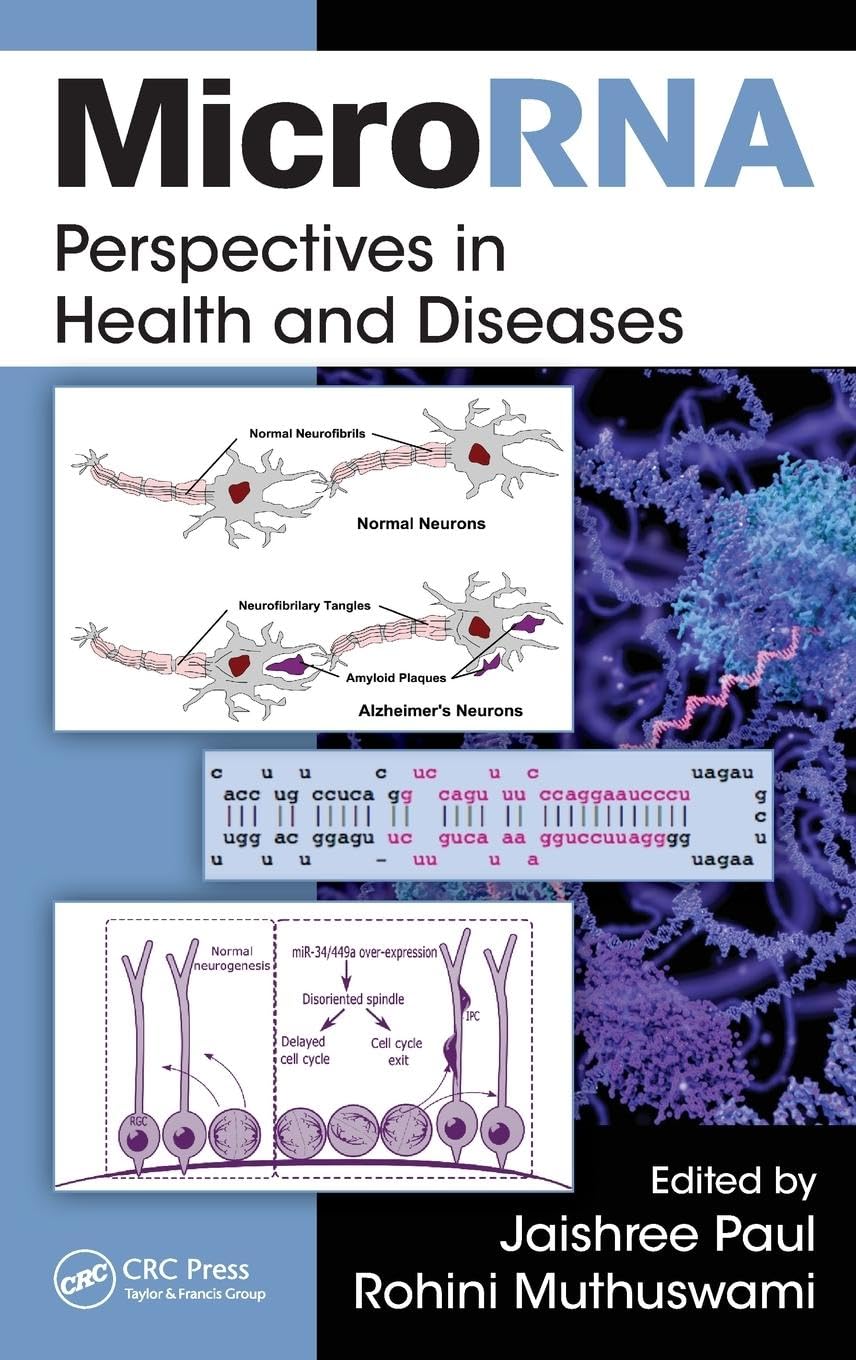 Jaishree Paul MicroRNA, Perspectives In Health And Diseases