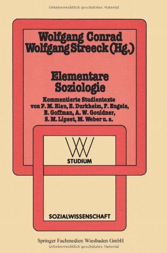 Elementare Soziologie (wv studium)