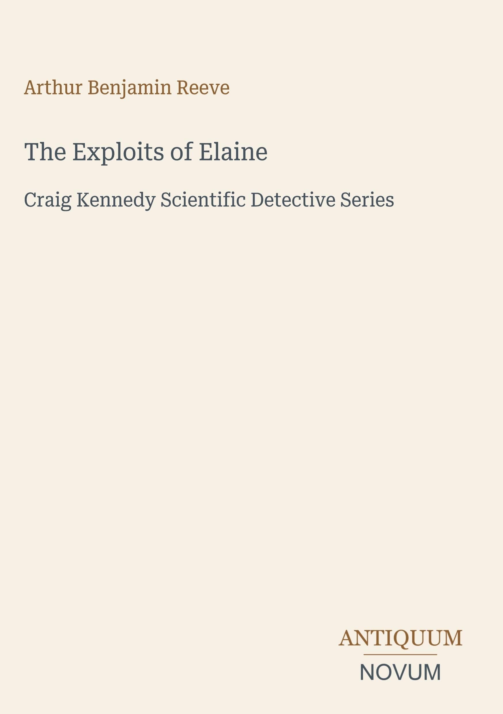 The Exploits of Elaine