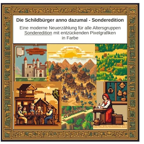 Die Schildbürger anno dazumal - Sonderedition: Eine moderne Neuerzählung für alle Altersgruppen Sonderedition mit entzückenden Pixelgrafiken in Farbe