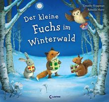 Der kleine Fuchs im Winterwald