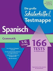 Testmappe Spanisch: Grammatik, 1.-2. Lernjahr