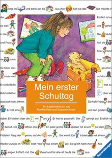 Lesebilderbuch: Mein erster Schultag