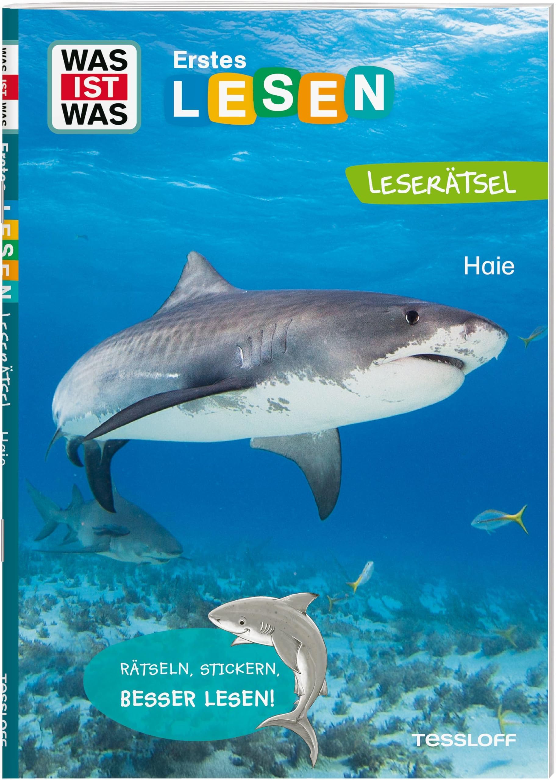 WAS IST WAS Erstes Leserätsel. Haie | Lesekompetenz fördern | Lesen lernen und trainieren | Lesestufe 2 (WAS IST WAS Erstes Lesen)