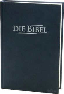 Die Bibel - größere Taschenbibel: Elberfelder Übersetzung 2003, Edition CSV Hückeswagen, Hardcover, BLAU, Blindschnitt, mit Karten | Buch | Zustand gut