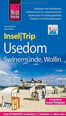 Reise Know-How InselTrip Usedom mit Swinemünde und Wollin: Reiseführer mit Insel-Faltplan und kostenloser Web-App