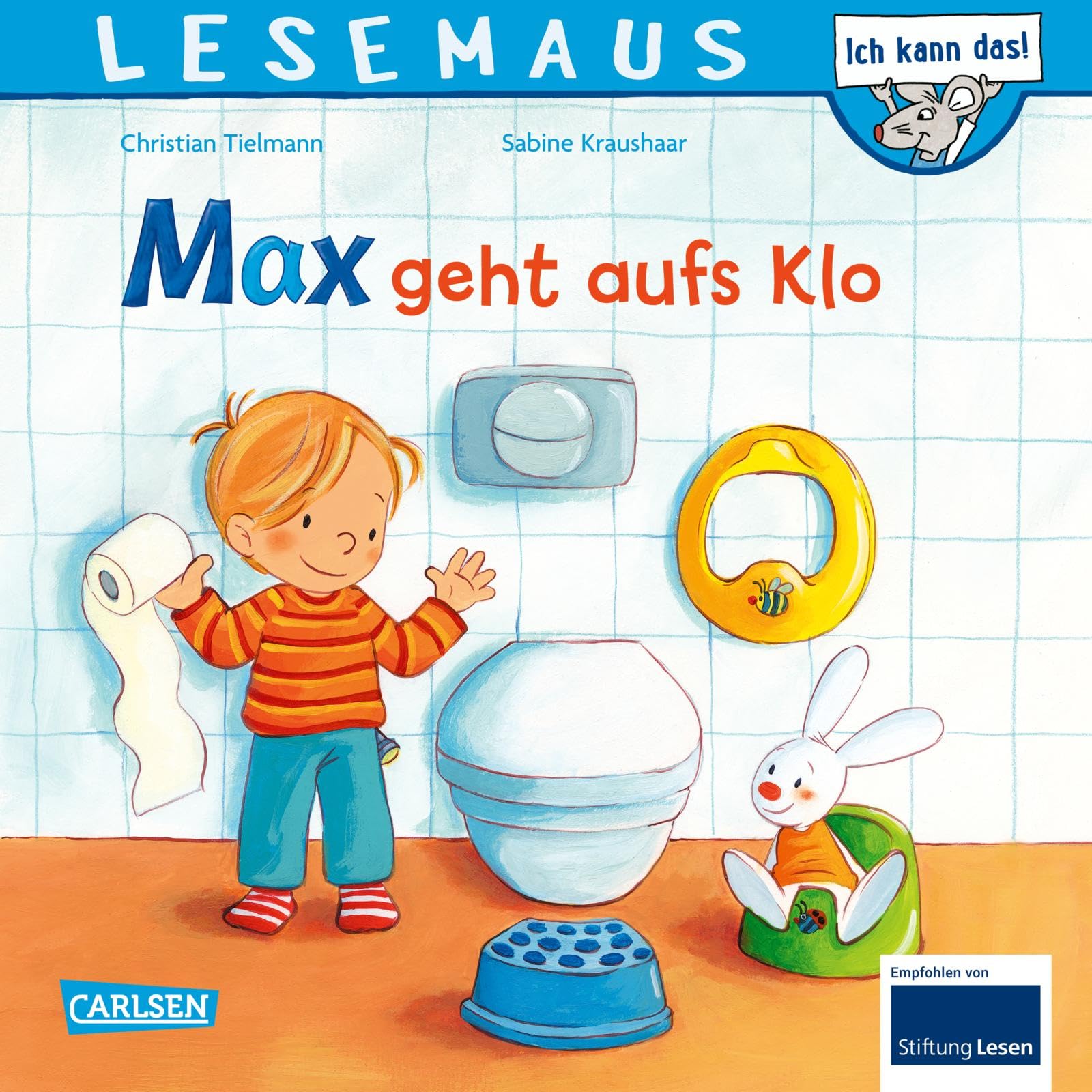 LESEMAUS 61: Max geht aufs Klo: Bilderbuch ab 3 Jahren | wichtiges Thema „Trockenwerden“ | humorvoll und einfühlsam erzählt (61)