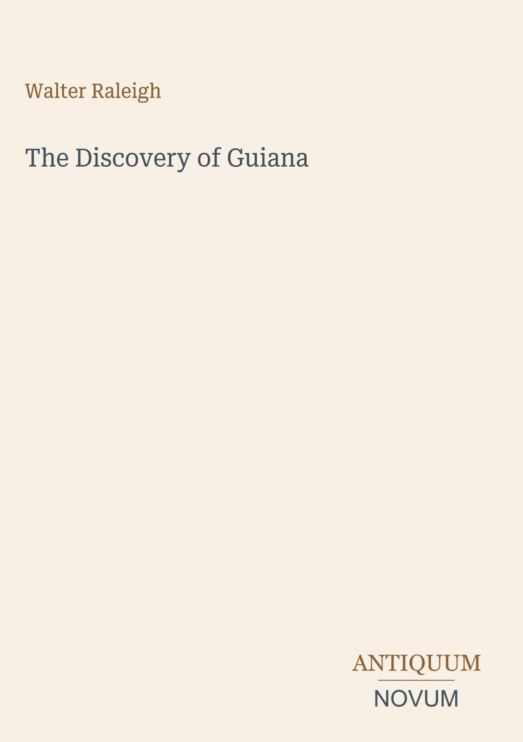 The Discovery of Guiana