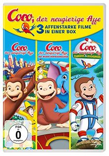Coco, der neugierige Affe – 3 affenstarke Filme in einer Box [3 DVDs]