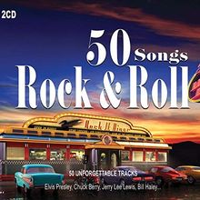 2CD 50 Songs Rock & Roll, Elvis Presley,Pete Johnson, Chuck Berry, Ray Charles, Rock Roll Music