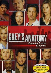 Grey's anatomy Stagione 04 [5 DVDs] [IT Import]