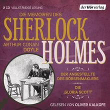 Die Memoiren des Sherlock Holmes: Der Angestellte des Börsenmaklers & Die 'Gloria Scott' von Doyle, Arthur Conan | Buch | Zustand sehr gut