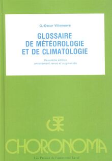 Glossaire de Meteorologie et de Climatologie