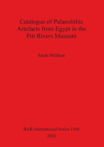 Catalogue of Palaeolithic Artefacts from Egypt in the Pitt Rivers Museum (British Archaeological Reports British Series, Band 1166)