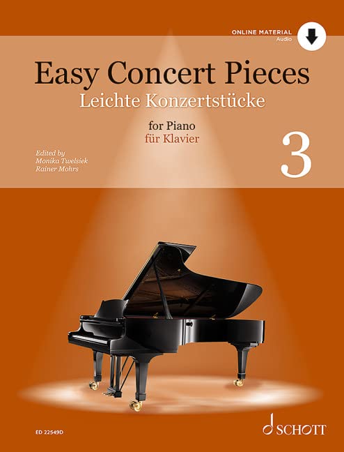 Leichte Konzertstücke: 41 leichte Stücke aus 4 Jahrhunderten. Band 3. Klavier. (Easy Concert Pieces, Band 3)
