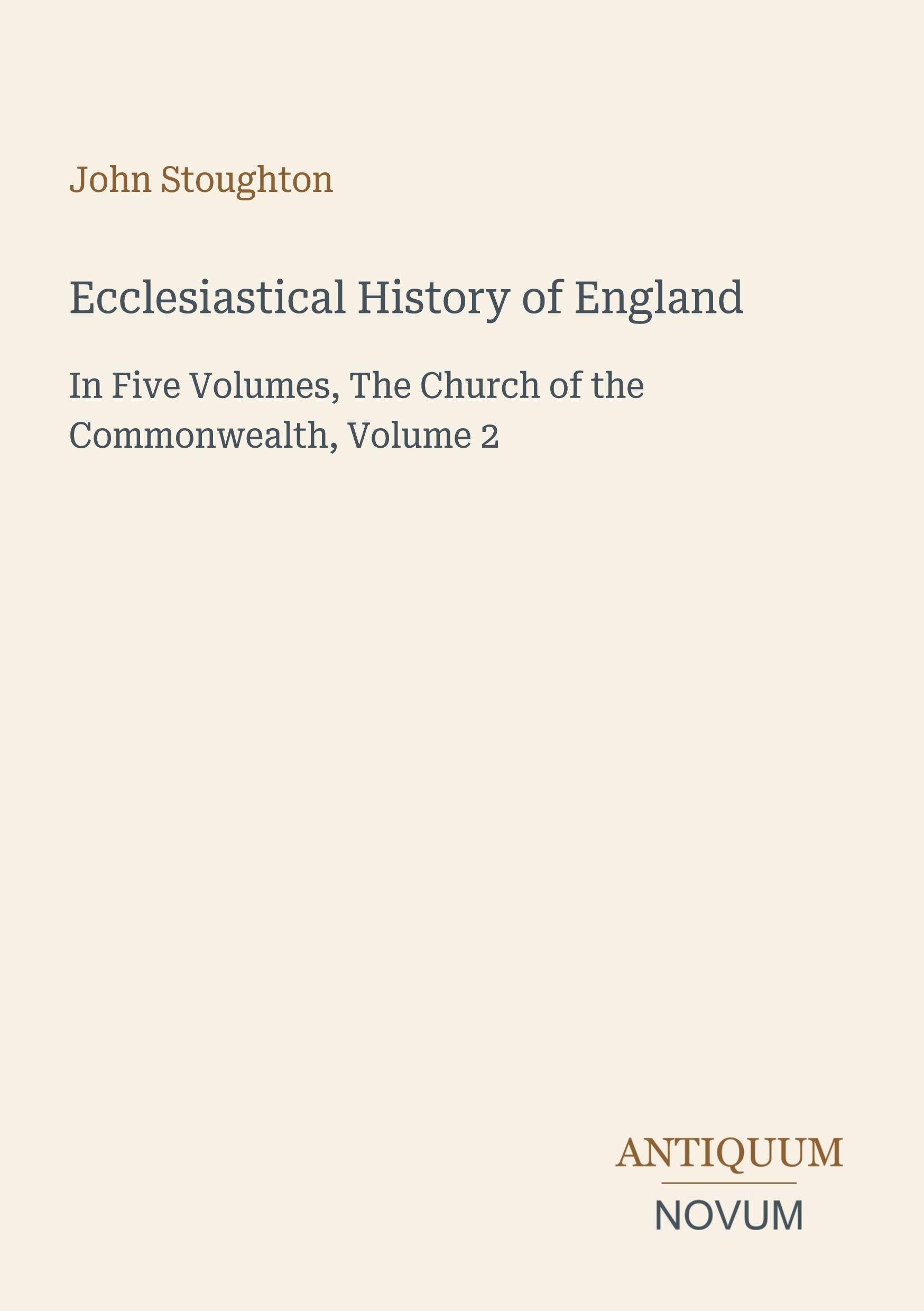 Ecclesiastical History of England