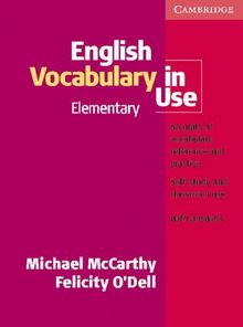 English Vocabulary in Use, elementary, With Answers