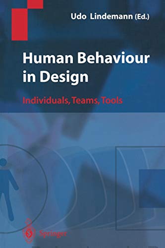 Human Behaviour in Design: Individuals, Teams, Tools