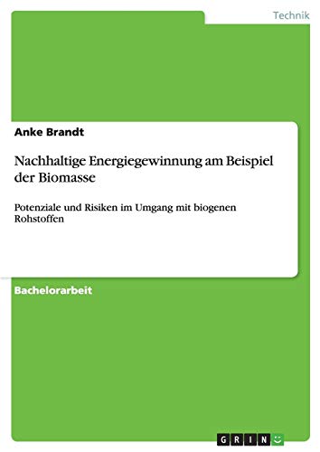 Nachhaltige Energiegewinnung am Beispiel der Biomasse: Potenziale und Risiken im Umgang mit biogenen Rohstoffen
