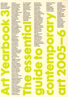 Art Yearbook 3 2005-6: v. 3: The Essential Guide to Contemporary Art 2005-6