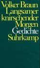 Langsamer knirschender Morgen