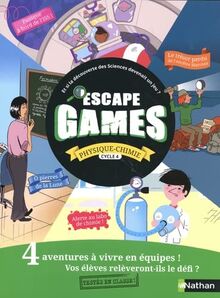 Escape games : physique chimie cycle 4