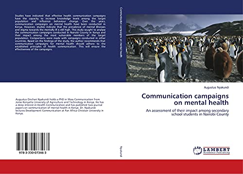 Communication campaigns on mental health: An assessment of their impact among secondary school students in Nairobi County