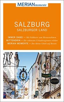 Salzburg Salzburger Land: MERIAN momente - Mit Extra-Karte zum Herausnehmen