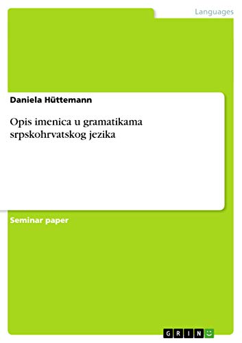 Opis imenica u gramatikama srpskohrvatskog jezika