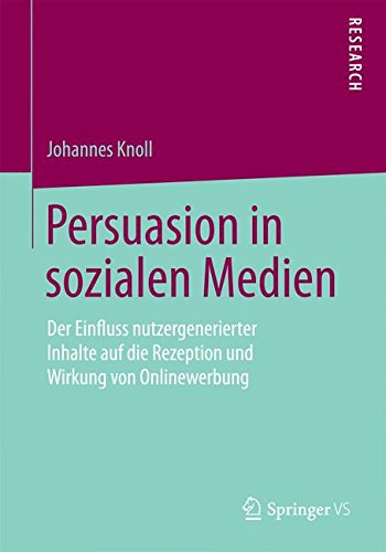 Persuasion in sozialen Medien
