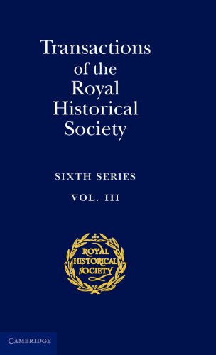 Transactions of the Royal Historical Society: Volume 3: Sixth Series (Royal Historical Society Transactions, Band 3)