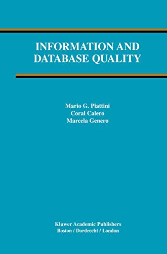 Information and Database Quality (Advances in Database Systems, 25, Band 25)