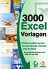 3000 Excel-Vorlagen