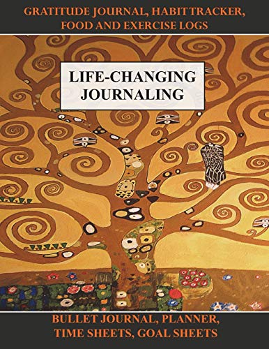 Benediction Classics Life-Changing Journaling, Gratitude Journal, Habit Tracker, Food And Exercise Logs, Bullet Journal, Planner, Time Sheets, Goal Sheets