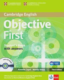 Objective First: Student's book with answers and CD-ROM. Student's book with answers and CD-ROM