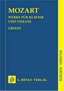 Werke für Violine und Klavier. Studien-Editionen im Schuber