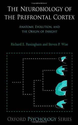 The Neurobiology of the Prefrontal Cortex: Anatomy, Evolution, and the Origin of Insight (Oxford Psychology)