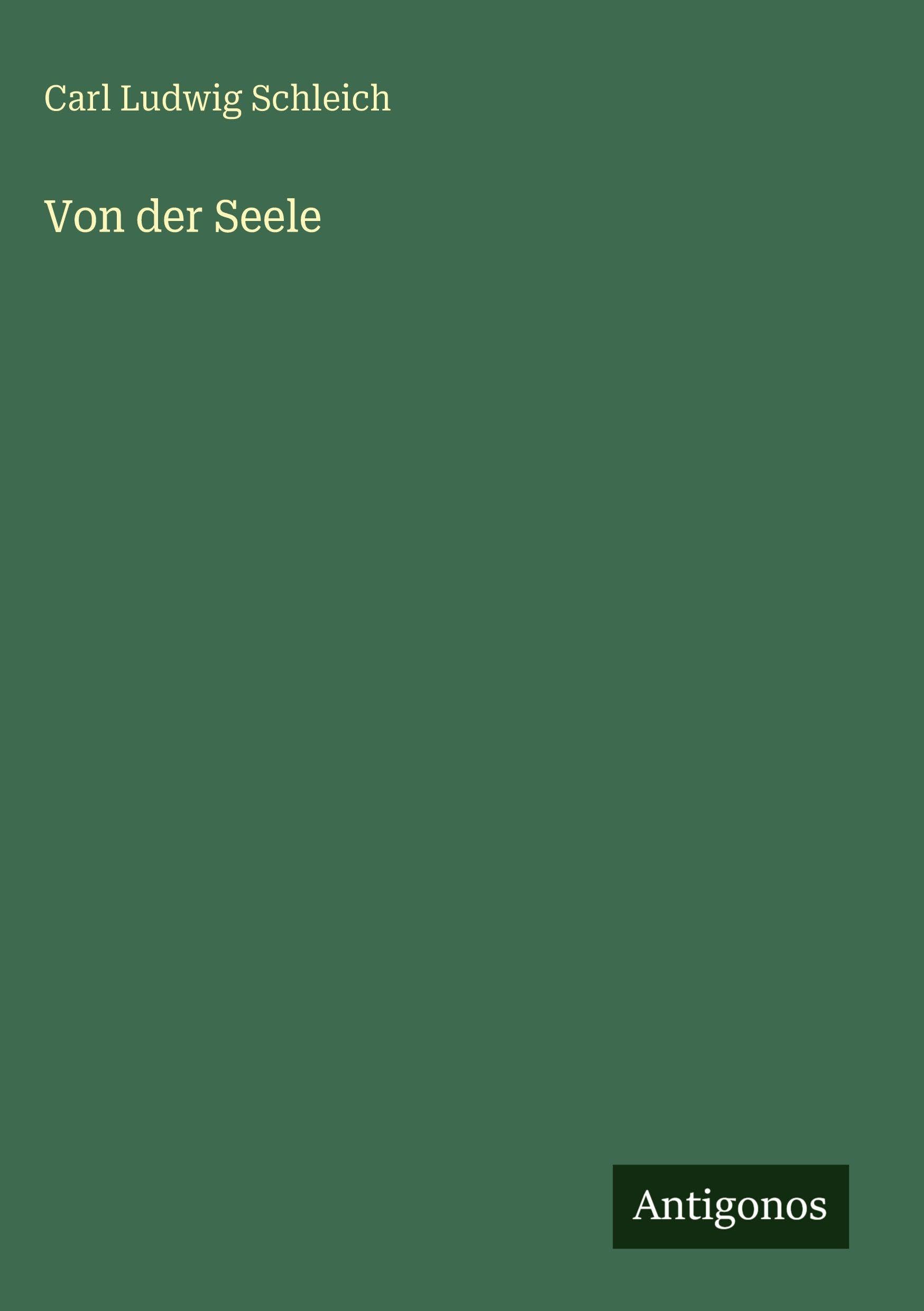 Von der Seele