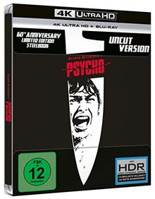 Psycho - Steelbook (4K Ultra HD) [Blu-ray]