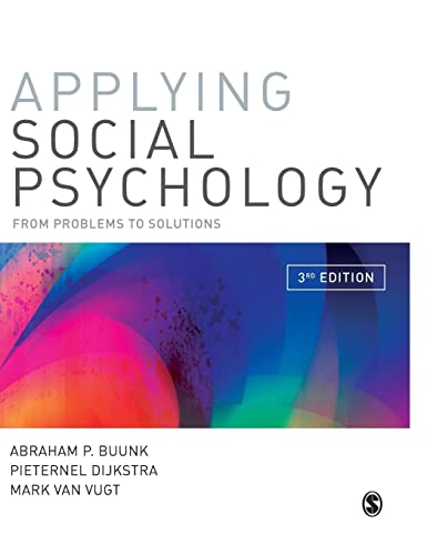 Applying Social Psychology: From Problems to Solutions