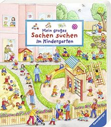 Mein großes Sachen suchen: Im Kindergarten