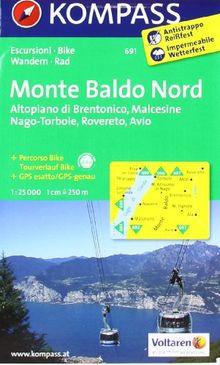 Monte Baldo Nord 1 : 25 000