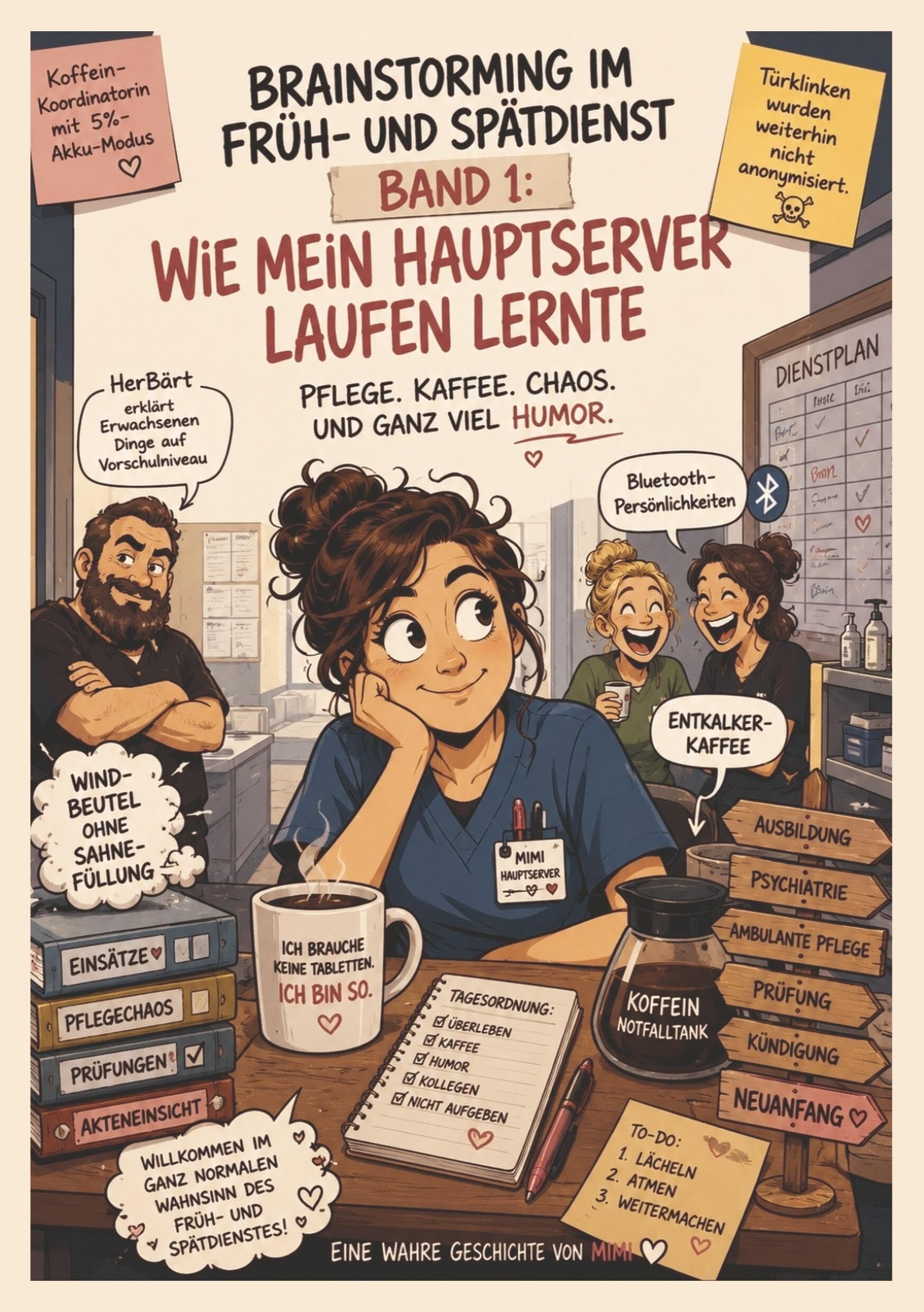 Brainstorming im Früh- und Spätdienst