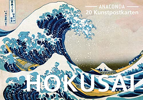 Postkarten-Set Katsushika Hokusai: 20 Kunstpostkarten aus hochwertigem Karton. ca. € 0,25 pro Karte