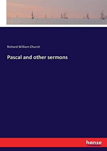 Pascal and other sermons