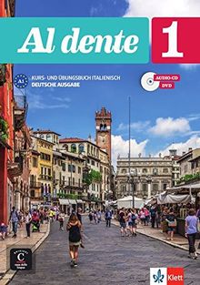 Al dente A1: Deutsche Ausgabe. Kurs- und Übungsbuch + Audio-CD + DVD