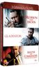 Coffret russell crowe: robin des bois ; gladiator ; master and commander 
